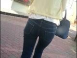 【極上尻】港区女子のラグジュアリーなスキニージーンズ尻３