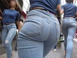 【フルHD 高画質】スタイル抜群の美人Ｔバックお姉さん！！激エロなケツ振りで男達を挑発！！