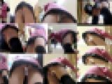 【完全版】極小Tバックからハミ出るアソコが卑猥な丸見えパンチラSP！ Tバックニーハイミニスカ女子盗撮動画