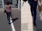 タイトなジーンズにデカ尻をねじ込むお姉さん4態 PART4
