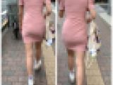 【芸能人シリーズ】ニコルン似の個性的ファッションのスレンダーエロボディのエロ尻をさらけだす！【481】