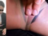 【前から触れる】就職活動しているのにこんな派手な下着って誘ってる？