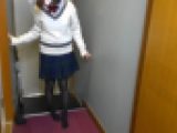 （動画）１８歳制服少女「初めてホテルに入ります」①