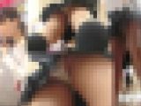 制服美少女の幼尻に食い込む生パンツ盗撮動画