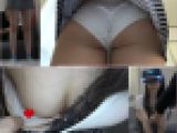 【VRパンチラ】毎日オナニーするというドエロい従妹のJ〇な美少女にVRやらせたらパンチラしまくり②胸ちら＆逆さ