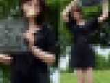 【偽装美人時計撮影声かけ盗撮】美人時計の撮影＋アンケート盗撮 対面、逆さパンチラ動画+写真 SP043