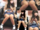 萌カワ美少女お顔と白パンツじっくり堪能！発育中の体がエロい対面パンチラ盗撮
