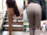 《巨大な縁レース柄のパンティー》 No.1377【Part1・そんなにエロいパンティーを履いているとは！】