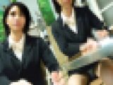 職権乱用！極悪手口盗撮動画～面談中パンツを盗られる乙女No,16～(美人スーツOL純白Pで思わず絶頂～)