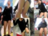 GCで無防備過ぎる美少女のお股からPもろ見えのパンチラ盗撮動画
