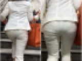 《セレブMAMAのお尻を拝借》 No.1598【パンティーが丸見えな淫乱ママ編】