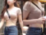 高画質２本セット 超美人の乳揺れ巨乳！美尻にブラ線