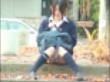 【素人パンチラ】スレンダーなハイスペック娘