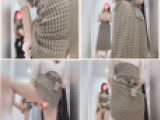 【試着室盗撮】スタイル抜群美女の着替え!!別アングルでまさかの展開（mp4）