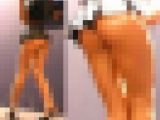 【フルHD】ミニスカ・ピンヒールの肉尻キャンギャル