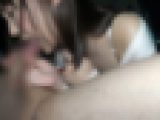 【車内フェラ】女子大生のフェラチオが上手すぎて口内に大量射精【本編顔出し】