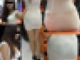 高画質 透け透けタイトミニ！パンチラとブラチラ２！