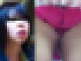 【顔出し】都会の美女のパンティ57