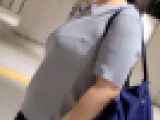 激しすぎる爆乳の揺れ！ドドドどか乳OLさん244