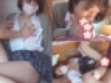 萌え萌え可愛い子ちゃんの赤貝ぴちょぴちょいっちゃって～♪タガがはずれて豹変中出し１発！個別指導にも力が入るぜぇ～①