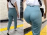 《Vol1・恥ずかしさが半端ない！このパンツ！！》 No.2004【柔らかそうな尻肉が前面に】