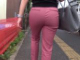 ピンクパンツスタイルお姉さん【前半】