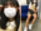 無防備な体勢で美味しそうな生脚を見せてくれたアイドル顔の女子大生（其の五）