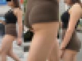 【フルHD】Vol2 乳揺れ巨乳美人！はみ尻にＰライン