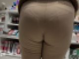 【高画質フルHD】肉感！デカ尻すぎてパンパン！②