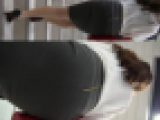 【再販】美人OⅬのピチピチ尻に密着接近！