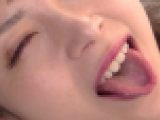 女優の舌＆唇接写動画
