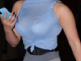 ジム帰りの巨乳さんをパパラッチｗ