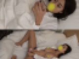 ビジネスホテルでオナニーしちゃうキレイなお姉さん