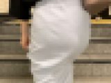 【清楚系エロOLの尻】清楚系メガネ美人のデカ尻OL。ウェストラインとヒップラインが男の肉棒を興奮させる【651】