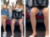 脚フェチ425　エロい脚を魅せつける2名のS級美人ギャルの対面エロ過ぎる生脚