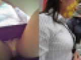 会社の同僚を食事休憩中にパンチラ撮影！　vol.27