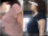 【街撮り動画セット販売⑩】Hカップお姉さん＆Gカップ奥様