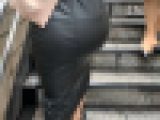 【ピッチリエロ美尻】フェイクレザータイトスカートでデカ尻のムッチリエロい肉尻がたまらん。寝バック専用にもなるエロ尻【670】