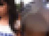 【顔出し】都会の美女のパンティ199