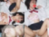 【イタズラ】身長145センチ！公立校放送部のイタイケ制服女子／電マで白目潮吹きから超キツマンに極太ネジ込み生挿入