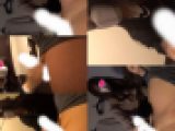満喫でアイドル級素人JDが嫌々おじさんの肉棒を手コキ抜き×あの地雷・量産型女子のJDお姉さんと２回目の満喫手コキ