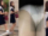 4K bomb532 清楚系美人OLの純白パンティ　エスカめくり
