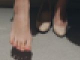 ４Ｋ足裏★３作セット★ショッピングモールで足がムレて靴を脱ぐ素足パンプス美人ＪＤを大追跡＆清楚系ＪＤの爆臭素足スニーカー＆オマケ