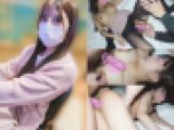 【パチ負け女】【交渉痴漢】甘海で時間潰してた超有名カフェのアイドル級美乳女子大生店員／神奈川R店　※お持ち帰り中出し成功