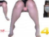 【４K】※顔出し※脚上げからのエロパンツ♡フェロモンマックス○○レディ
