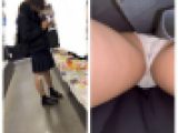 【スマホで逆さ撮り 特別編】期間限定販売】◯Kの生パンゲット！かわいい子のパンツで抜きましよう！※2カメ撮影【2名収録＋おまけ】