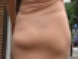 Cさんパート6　パンティーライン　透け　尻