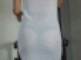 Nさんパート6　パンティーライン　透け　尻