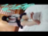 学校帰り◎C 白タイツ生足美脚 足裏フェチにパンチラ
