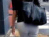 白パンお姉さんを追跡撮り